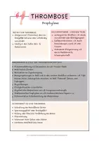 Vorschau - Arbeitsblätter - Thromboseprophylaxe Lernzettel - Deckblatt