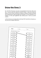 Aperçu - Cartes d'exercices - Organs / Organes: Draw the lines 3 (Fiche d'exercices d'anglais) - Page 1