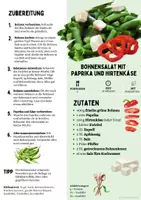 Vorschau - Arbeitsblätter - Rezept: Bohensalat mit Hirtenkäse und Paprika 5. bis 9. Klasse - Seite 2