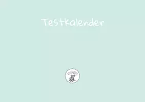 Vorschau - Lehrpläne/Lehrermaterial - 🐨 koalaplan Testkalender digital (Vorschauversion) - Seite 1