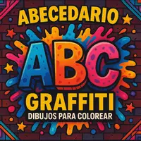 Vista previa - Manualidades / Dibujos para colorear - Abecedario grafiti para colorear (26 plantillas) incl. planificación didáctica (PDF) - Portada