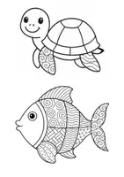 Vorschau - Arbeitsblätter - Zentangle- Schritt für Schritt für Kinder - Seite 3