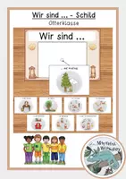 Vorschau - Poster - "Wir sind - Schilder" (Ortsvisualisierung) - Otterklasse - Deckblatt