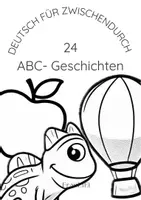 Vorschau - Text - 24 ABC Geschichten mit offenem Ende - Deckblatt