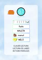 Vista previa - Juegos / Gamificación - CLAUER LECTURA DE SÍL·LABES I PARAULES - Portada