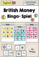 Vorschau - Spiele - British Money (England, UK) Bingo Spiel - Englisch - Deckblatt