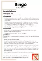 Vorschau - Spiele - British Money (England, UK) Bingo Spiel - Englisch - Seite 2