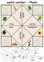 Vorschau - Spiele - Plants: Himmel und Hölle / Cootie Catcher - Englisch - Seite 1