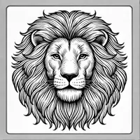 Vista previa - Manualidades / Dibujos para colorear - Retratos de animales de África para colorear (50 plantillas) incl. planificación didáctica - página 2