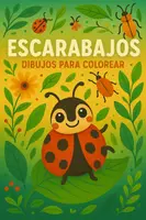 Vista previa - Manualidades / Dibujos para colorear - Escarabajos para colorear (101 plantillas) incl. planificación didáctica (PDF) - Portada