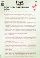 Vorschau - Unterrichtsreihen - Faust I von Goethe: Gretchen – Eine Charakterisierung (11. & 12. Klasse | Deutsch | Abitur | Oberstufe | Drama) - Seite 3