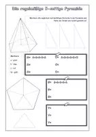 Vorschau - Arbeitsblätter - 5 seitige Pyramide - Seite 3