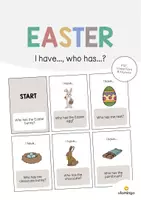anteprima - Flashcard - Easter / Pasqua: I have..., who has...? (Gioco per la lezione d'inglese) - Pagina di copertina