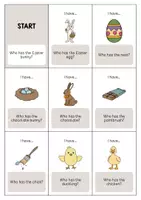 anteprima - Flashcard - Easter / Pasqua: I have..., who has...? (Gioco per la lezione d'inglese) - Pagina 2