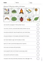 anteprima - Esercizi - Easter / Pasqua: What am I? - Worksheet (Scheda di esercizi di inglese) - Pagina 3