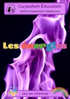 Aperçu - Apprentissages en autonomie - Les énergies - Jeu en chemise Carpediem Education - Page de couverture