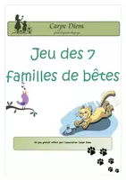 Aperçu - Apprentissages en autonomie - Jeu des 7 familles de bêtes - Jeu à fabriquer Carpediem Education - Page 1