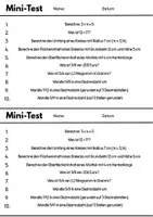 Vorschau - Stundenentwürfe - Mathe Mini-Test - 500 Mathetextaufgaben für die 6. Klasse - Seite 2