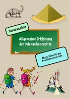 Vorschau - Mal- und Bastelvorlagen - Allgemeine Erklärung der Menschenrechte - Deckblatt