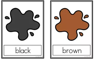 Vorschau - Bildkarten - Colours - Flashcards - Seite 2
