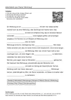 Vorschau - Arbeitsblätter - Arbeitsblätter zum Thema "Werkzeug" + Lösung & MP3 + - Deckblatt