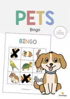 anteprima - Flashcard - Pets / Animali domestici: Bingo (Gioco per la lezione d'inglese) - Pagina di copertina