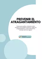 Vista previa - Tarjetas / Manipulativos - Guía para prevenir el atragantamiento 🍒 - Portada