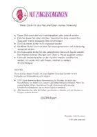 Vorschau - Poster - WOCHENPLANER Kalender - Ausdrucken & die Wochentage lernen! - Seite 2