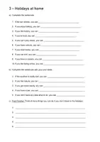 Vorschau - Arbeitsblätter - Holidays Learning Zones: Vocabulary and Grammar (English) - Seite 3