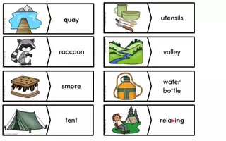 Vista previa - Juegos / Gamificación - Camping A-Z - Word & Picture Puzzles - página 3