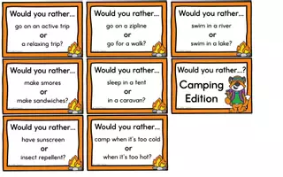 Aperçu - Jeux - Would you rather..? - Camping Edition - Page 3