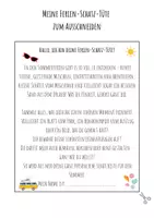 Vorschau - Aufgabenkarten - Meine Ferienschatztüte – Aufdruck für Erinnerungstüte Sommerferien - Seite 2