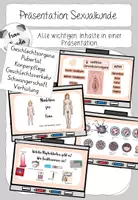 Vorschau - Präsentationen/Tafelbilder - Sexualkunde: Präsentation für die digitale Tafel - Deckblatt