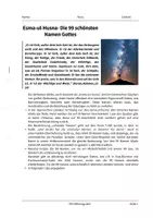 Vorschau - Arbeitsblätter - Asma-ul-Husna - Die 99 schönsten Namen Gottes_9_10 - Seite 1