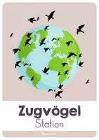 Vorschau - Stationenlernen - Station - Zugvögel (Tiere im Frühling) - Seite 1