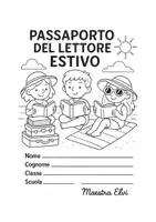 anteprima - Altro tipo di materiale - PASSAPORTO DEL LETTORE ESTIVO - Pagina di copertina