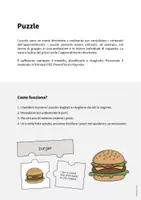 anteprima - Materiale interattivo - Fast Food / Fast food: Puzzle (Puzzle per la lezione d'inglese) - Pagina 1