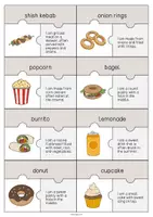 anteprima - Materiale interattivo - Fast Food / Fast food: Puzzle (Puzzle per la lezione d'inglese) - Pagina 3