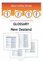 Vorschau - Merkblätter - New Zealand - Glossary - Deckblatt