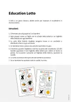 anteprima - Flashcard - Garden / Giardino: Education Lotto (Gioco per la lezione d'inglese) - Pagina 1