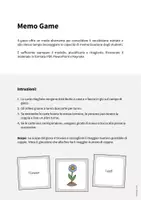 anteprima - Flashcard - Garden / Giardino: Memo Game (Gioco per la lezione d'inglese) - Pagina 1