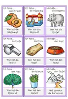 Vorschau - Spiele - Lesespiel - Wörter mit Pf / pf - Ich habe ... Wer hat ..? in zwei Versionen - Seite 3