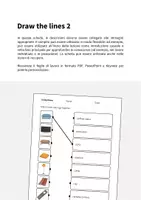 anteprima - Esercizi - Living Room / Soggiorno: Draw the lines 2 (Scheda di esercizi di inglese) - Pagina 1