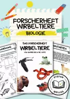 Vorschau - Arbeitsblätter - Forscherheft - Wirbeltiere - Eigenständiges Arbeiten - Deckblatt