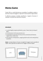 anteprima - Flashcard - Living Room / Soggiorno: Memo Game (Gioco per la lezione d'inglese) - Pagina 1