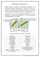 Vorschau - Bildkarten - Bildkarten "Du brauchst..." - Bilder zur Visualisierung - Seite 1