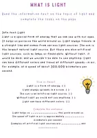 Vorschau - Unterrichtsreihen - Light and Shadow Experiments – Middle School Physics (10+ Pages) - Seite 1