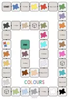 anteprima - Materiale interattivo - Colours / Colori: Vocabulary Game (Gioco per la lezione d'inglese) - Pagina 2