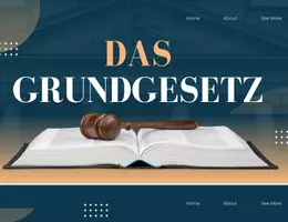 Vorschau - Arbeitsblätter - Escape Room Grundgesetz (inklusive Präsentation) - Deckblatt