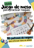 Vista previa - Juegos / Gamificación - Juego de Ukelele: Tablero de Rasgueos con 30+ Patrones - Portada